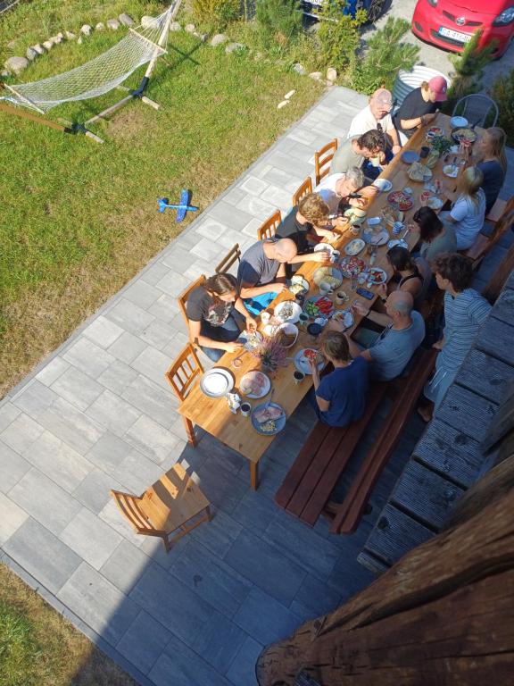 Hosté ubytování Dwór pod Sosnami Kaszuby, sauna
