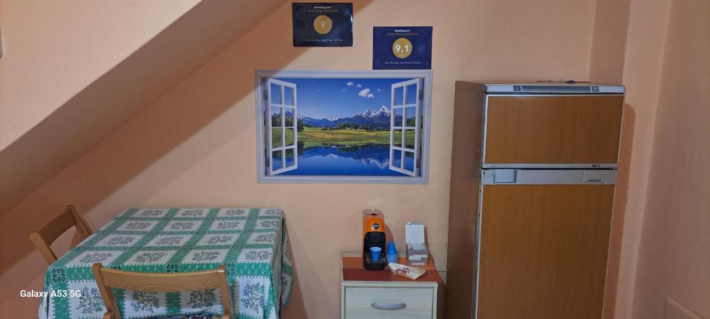 Kuchnia lub aneks kuchenny w obiekcie Casa Holiday Sea Etna Di Enza