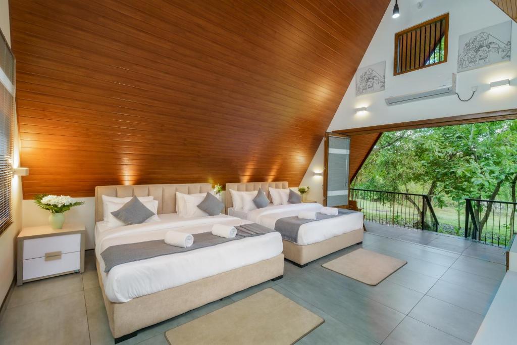 Posezení v ubytování Siyambala Resort - Udawalawa