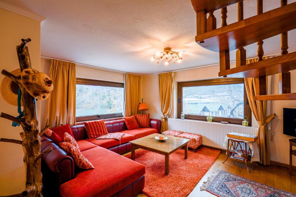 Posezení v ubytování Το Γιατάκι του Τζαβέλα