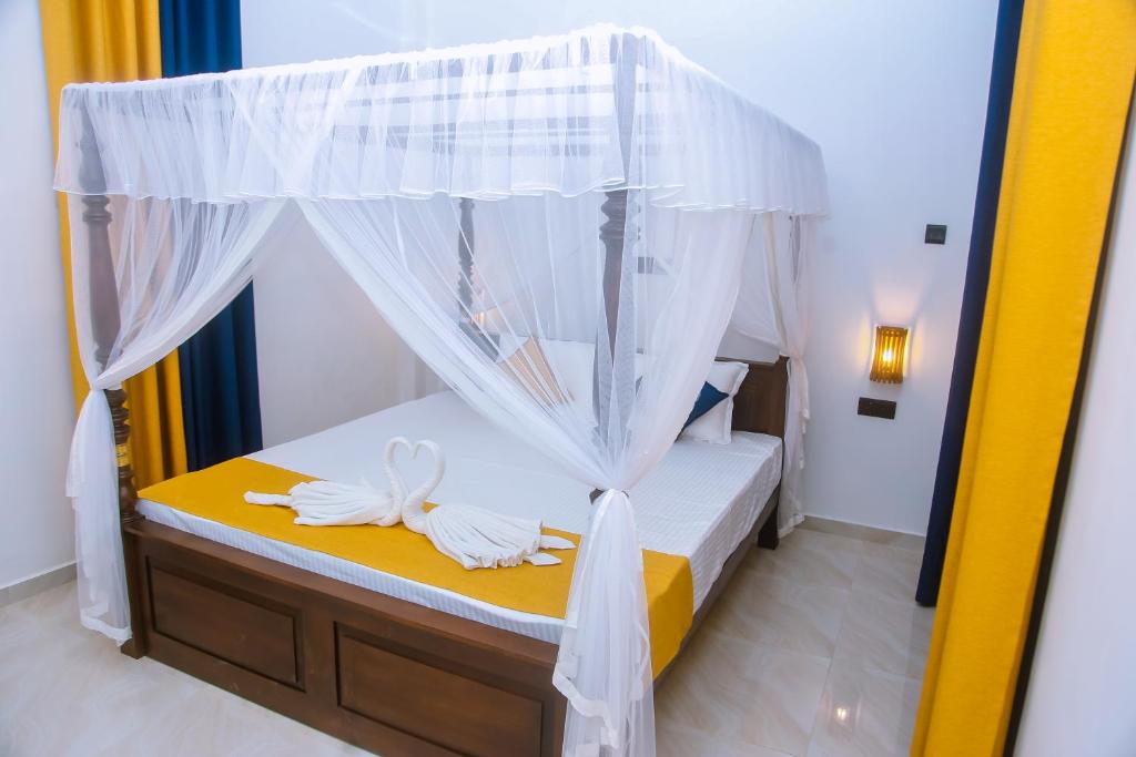 Postel nebo postele na pokoji v ubytování Diamond Retreat