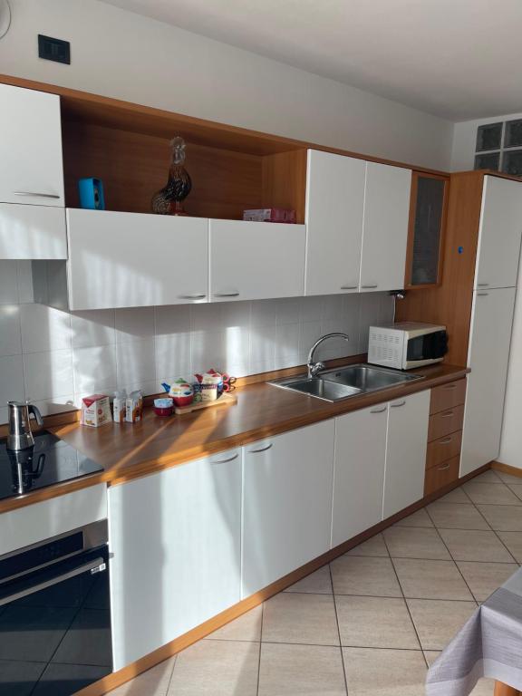 Kuchyň nebo kuchyňský kout v ubytování El Caribe