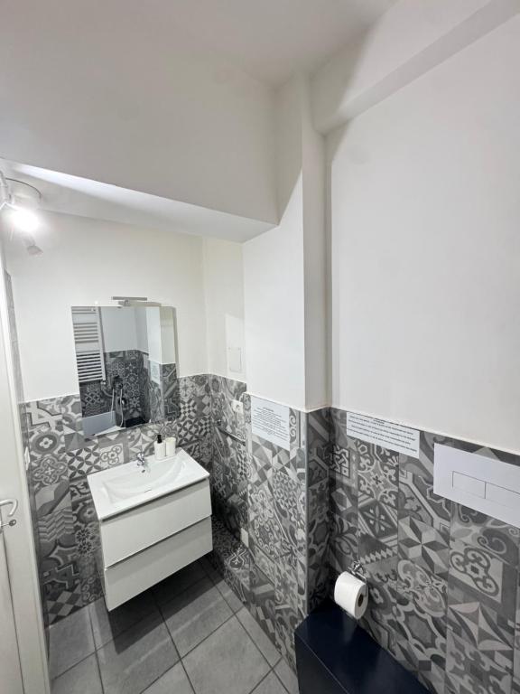 Kúpeľňa v ubytovaní Alexandra Apartment