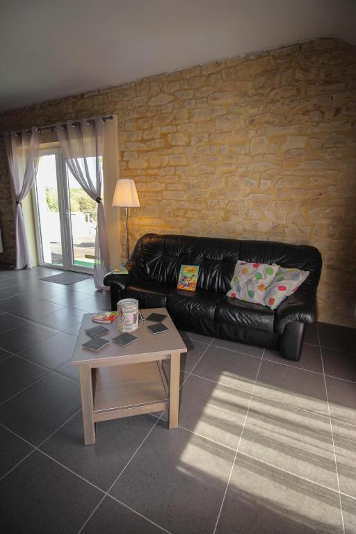 Posezení v ubytování Gîte Le Val d'Or