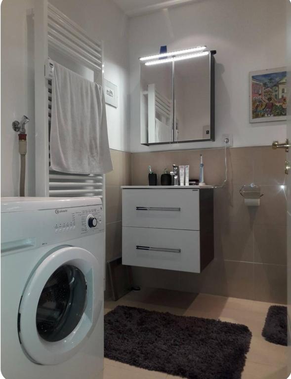 Koupelna v ubytování Tolle Zweizimmer-Wohnung in Rosenheim Süd
