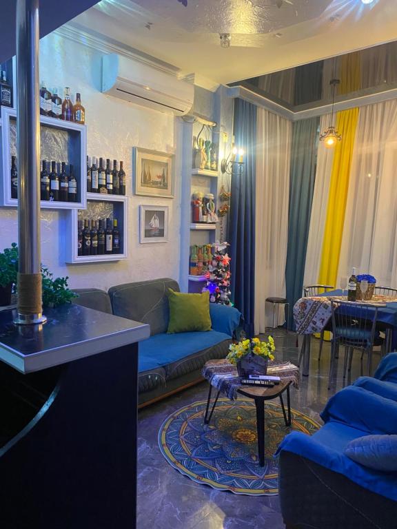 Posezení v ubytování Dea Apartments