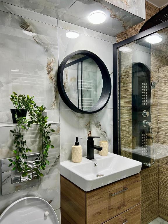 Koupelna v ubytování QuickStay - Apartment Straja - Lupeni