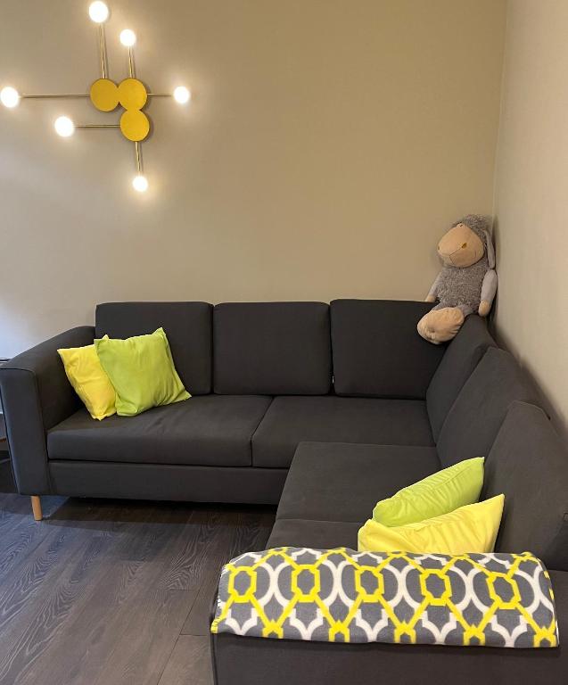 Posezení v ubytování Sunlight Apartment