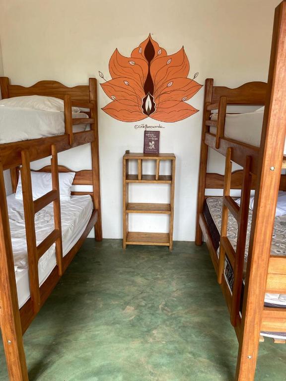 Postel nebo postele na pokoji v ubytování Guava Hostel Serra Grande