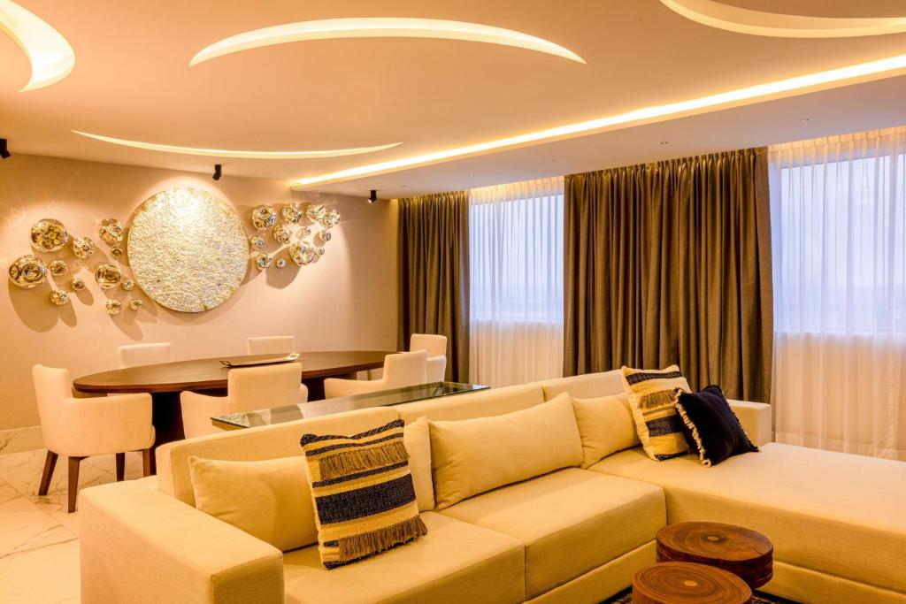 Posezení v ubytování Sheraton Guadalajara Expo