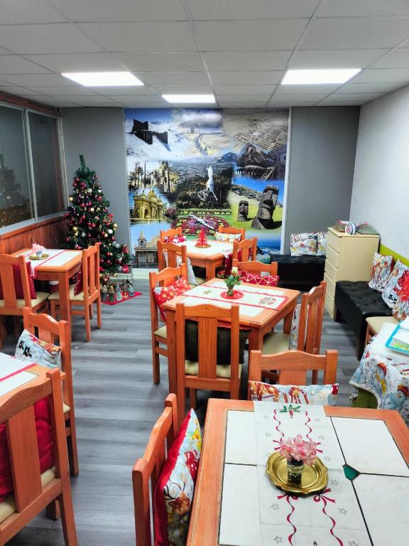 Posezení v ubytování Hotel Angamos
