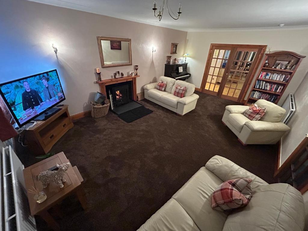 TV a/nebo společenská místnost v ubytování Southpark House
