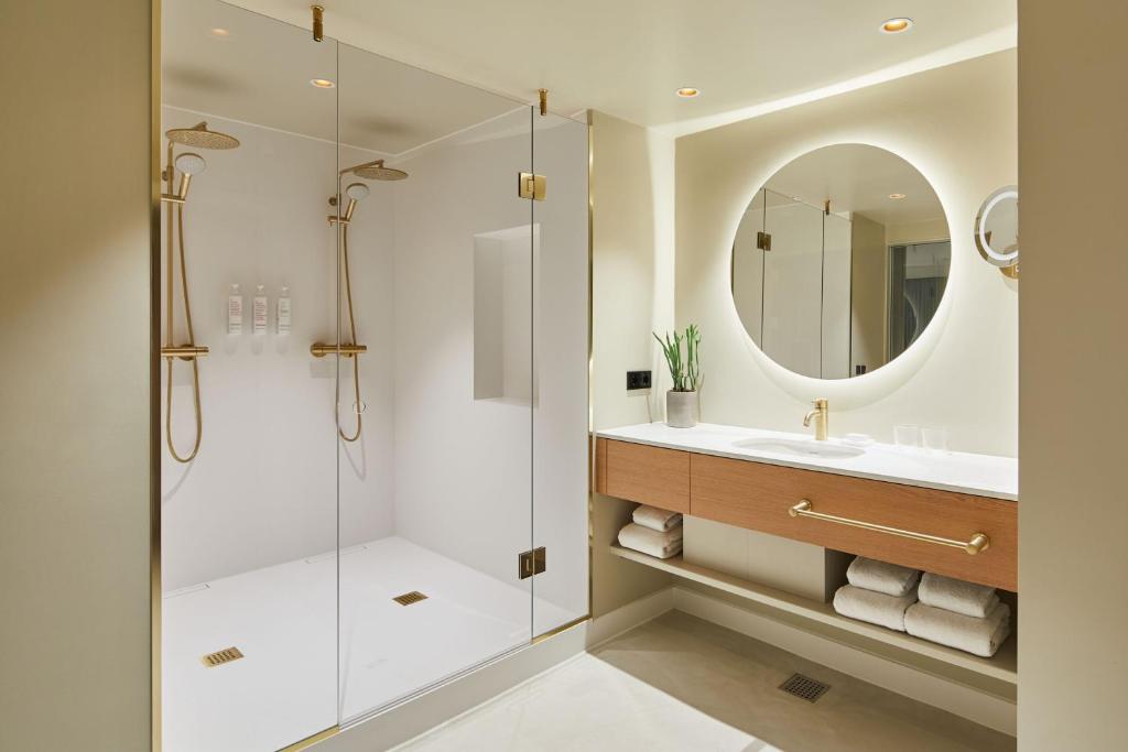 Koupelna v ubytování Copenhagen Marriott Hotel