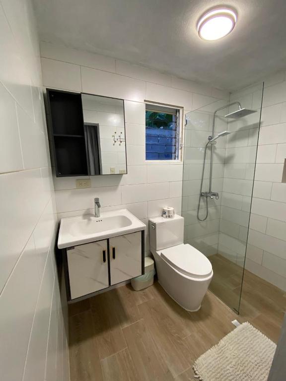 Koupelna v ubytování Villas Don Che, 2 villas