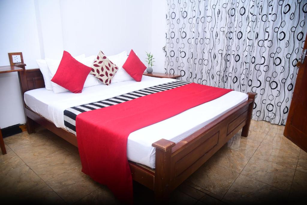 Postel nebo postele na pokoji v ubytování Travel rest inn