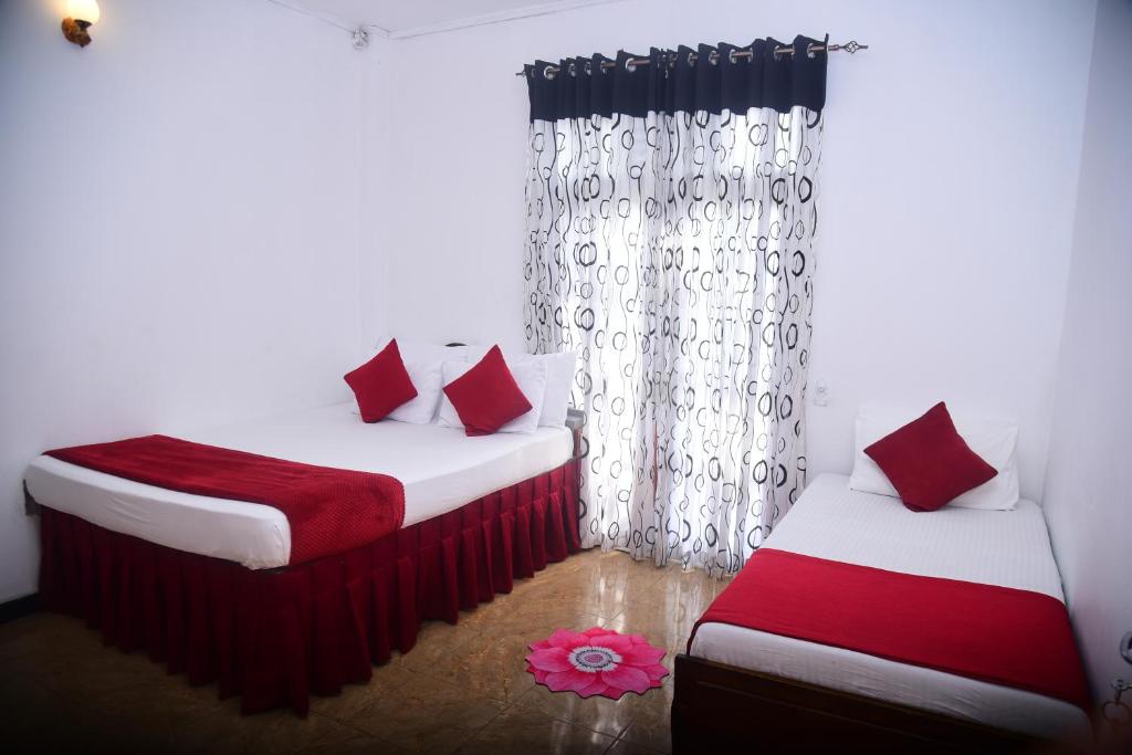 Postel nebo postele na pokoji v ubytování Travel rest inn