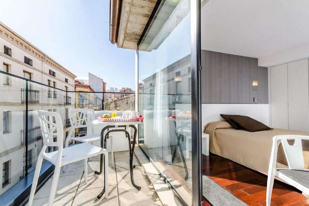 Balkón nebo terasa v ubytování Hotel Apolonia Soria