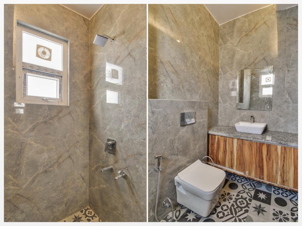 Koupelna v ubytování Hotel O Iris Lite