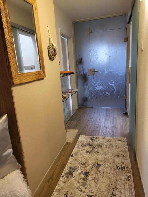 Postel nebo postele na pokoji v ubytování Apartment bei Anna