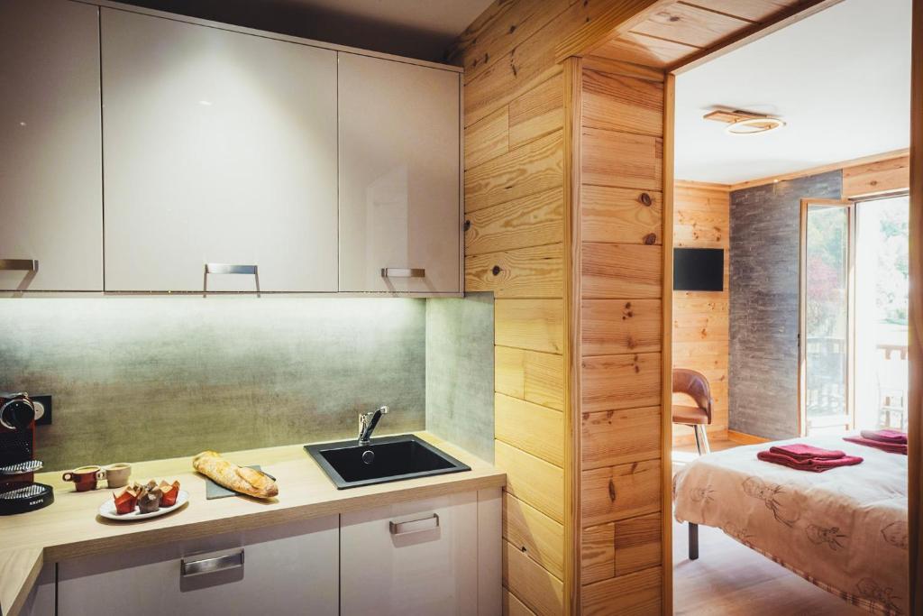 Cucina o angolo cottura di Apart Hôtel des Cols