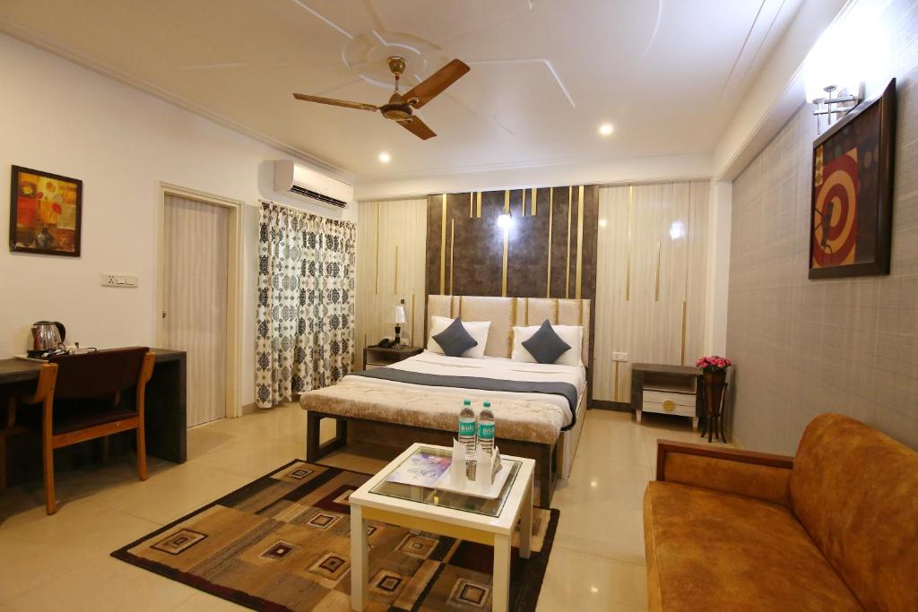 Posezení v ubytování Hotel Oppera Delhi International Airport
