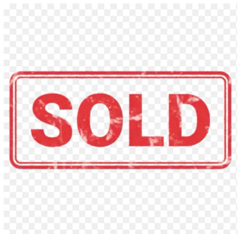 eco village room 14 في باكورياني: لافتة حمراء مكتوب عليها كلمة "مباع"