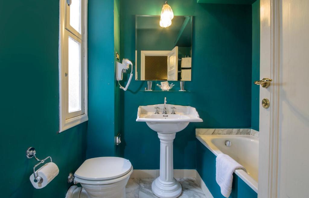 Koupelna v ubytování Boutique Hotel Anahi