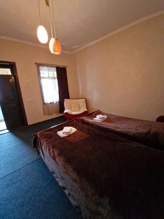 Postel nebo postele na pokoji v ubytování Mestialux Guesthouse