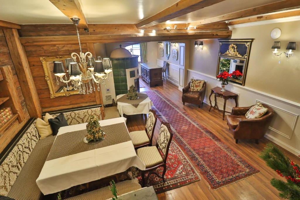 Posezení v ubytování Schneider Hof Boutique-Hotel Garni Superior