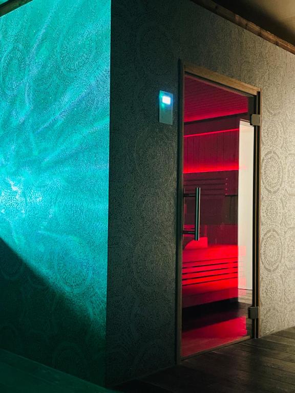 Postel nebo postele na pokoji v ubytování Private SPA Seeliebe - Ihre Ruheoase