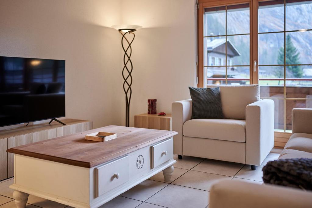 TV a/nebo společenská místnost v ubytování Apartment Mountain View, Luxury, Spacious with best Views