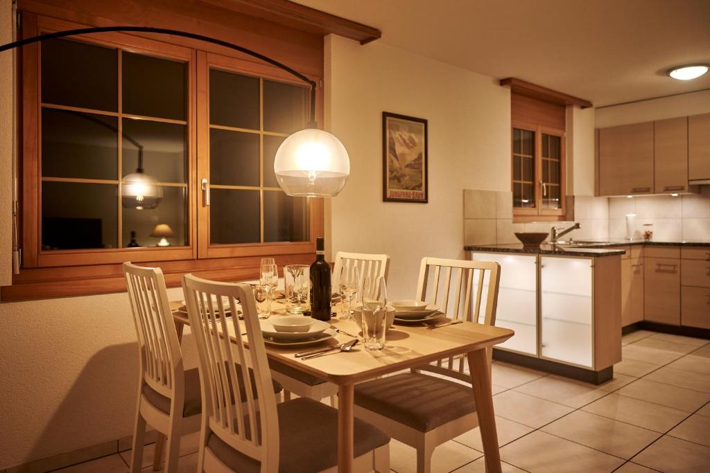 Kuchyň nebo kuchyňský kout v ubytování Apartment Mountain View, Luxury, Spacious with best Views