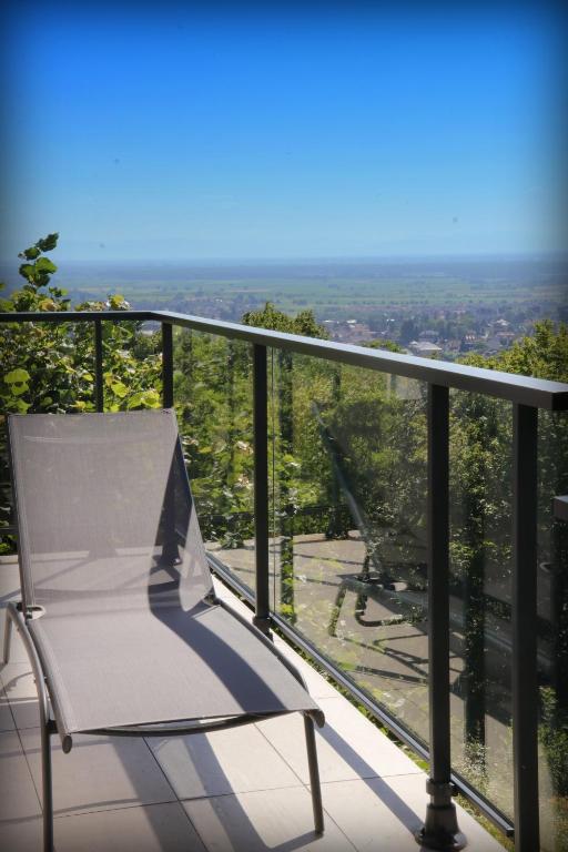 Balkón nebo terasa v ubytování Alsace Panorama
