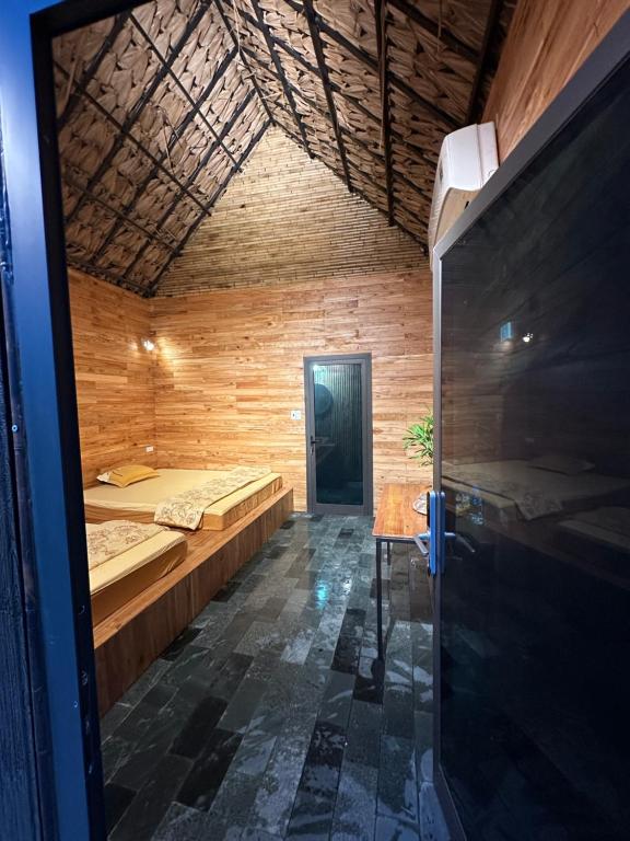 Postel nebo postele na pokoji v ubytování Hi Bungalow