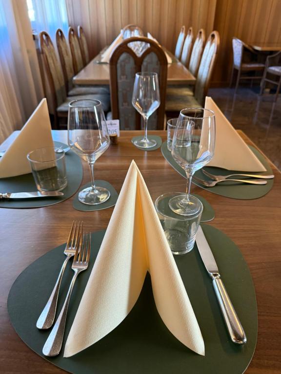 Nápoje v ubytování Hotel Quadrifoglio