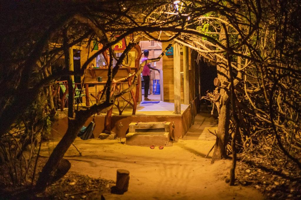 Zahrada ubytování Yala Podi Hoona Bush Camp