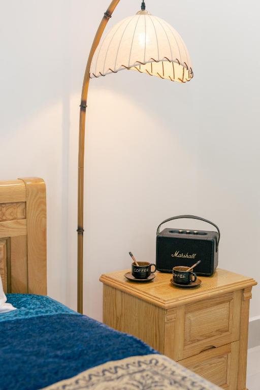 Postel nebo postele na pokoji v ubytování Cỏ Hai Lá Homestay