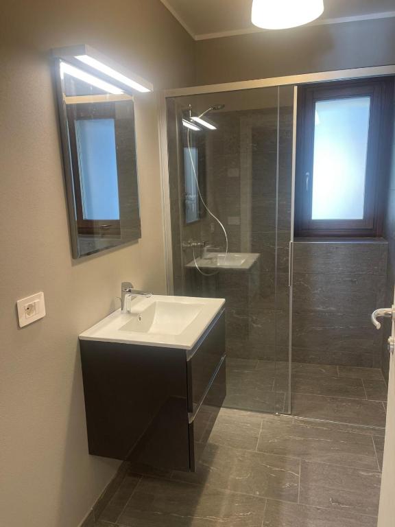 Koupelna v ubytování Condhotel Fanti