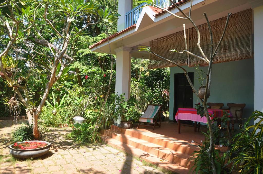 Zahrada ubytování Villa Jacaranda