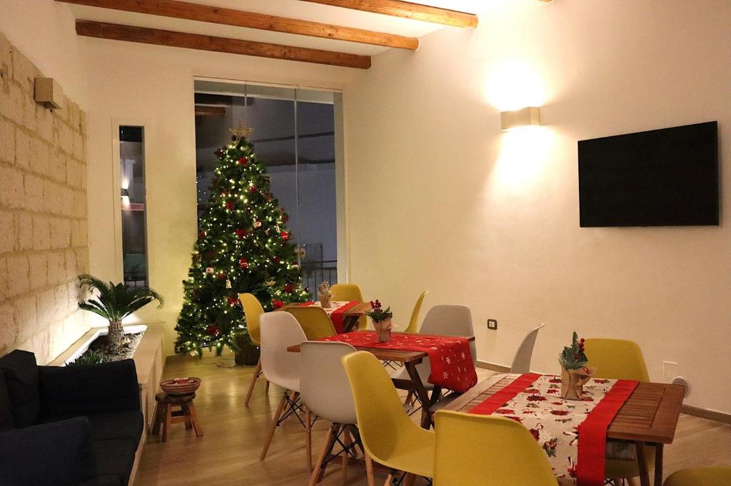TV a/nebo společenská místnost v ubytování Pietra Bianca