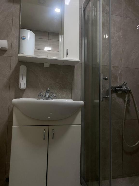 Kupatilo u objektu Apartman Urosevic