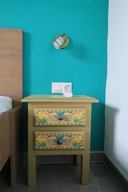 Postel nebo postele na pokoji v ubytování Hostel La Fanega