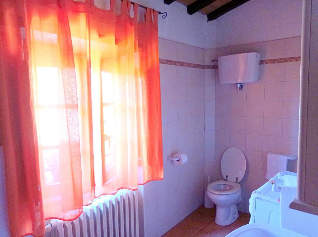 Kúpeľňa v ubytovaní Agriturismo la Coccinella