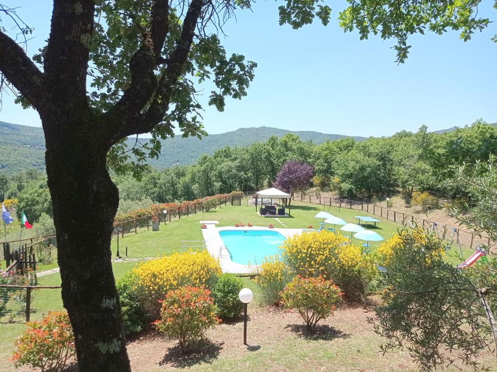 Bazén v ubytovaní Agriturismo la Coccinella alebo v jeho blízkosti