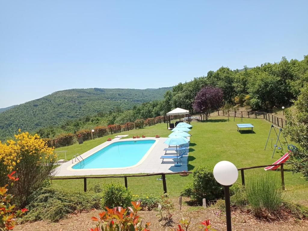 Bazén v ubytovaní Agriturismo la Coccinella alebo v jeho blízkosti