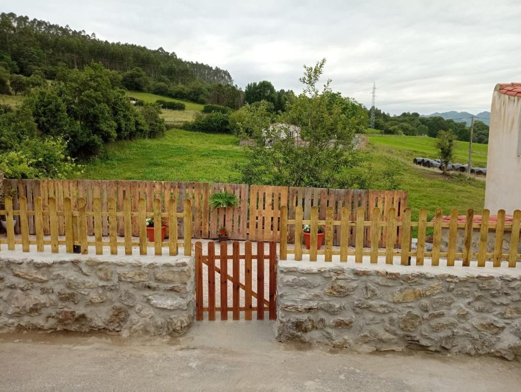 Naturlandskabet i nærheden af feriehuset