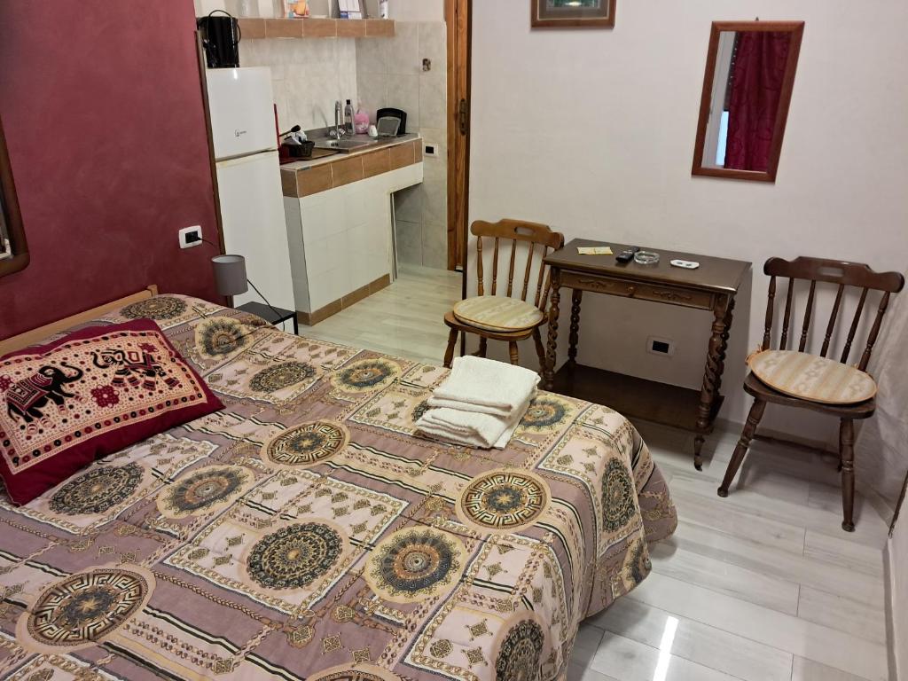Kuchyň nebo kuchyňský kout v ubytování levante rooms