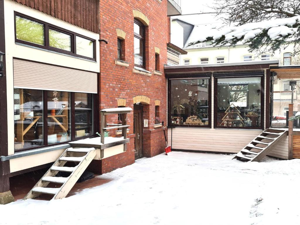 Budova, kde se apartmán nachází