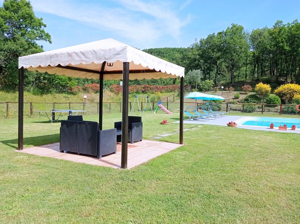 Bazén v ubytovaní Agriturismo la Coccinella alebo v jeho blízkosti