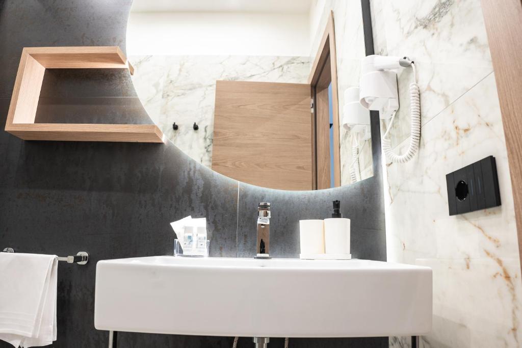 Koupelna v ubytování Hotel Maiuri Pompei